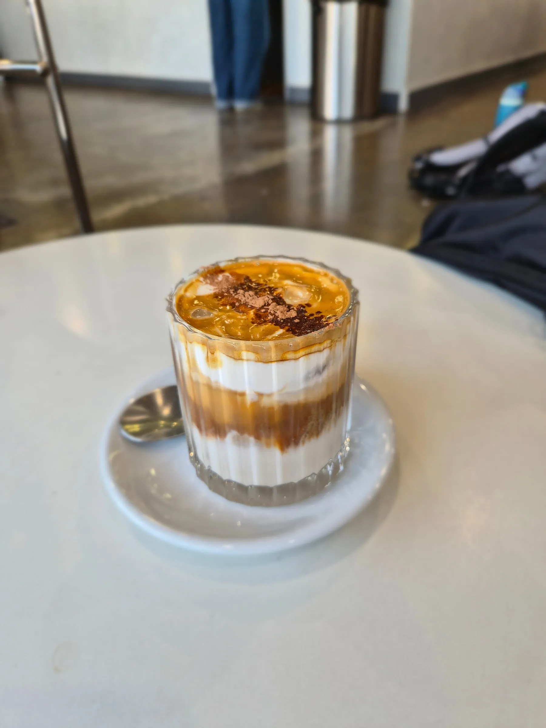 cream top latte